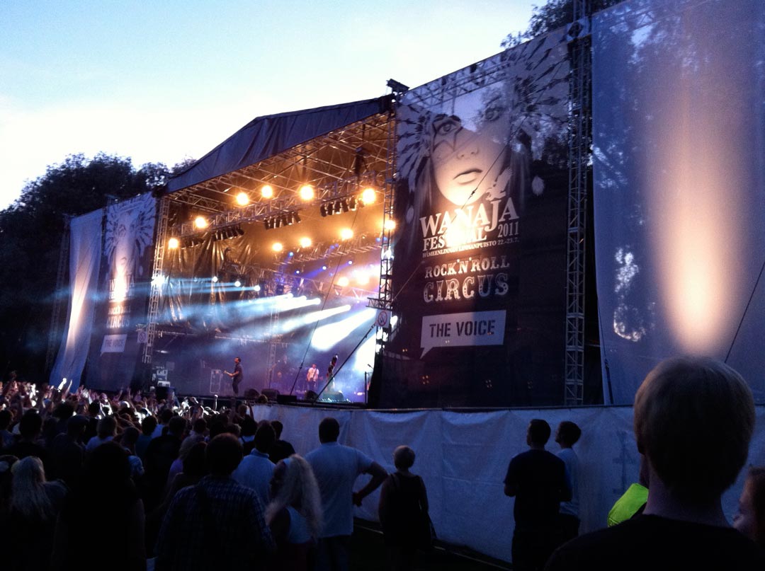 Click to close 12 meter show stage